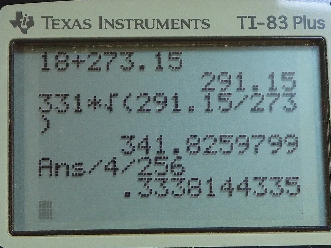 Calculator screenshot
