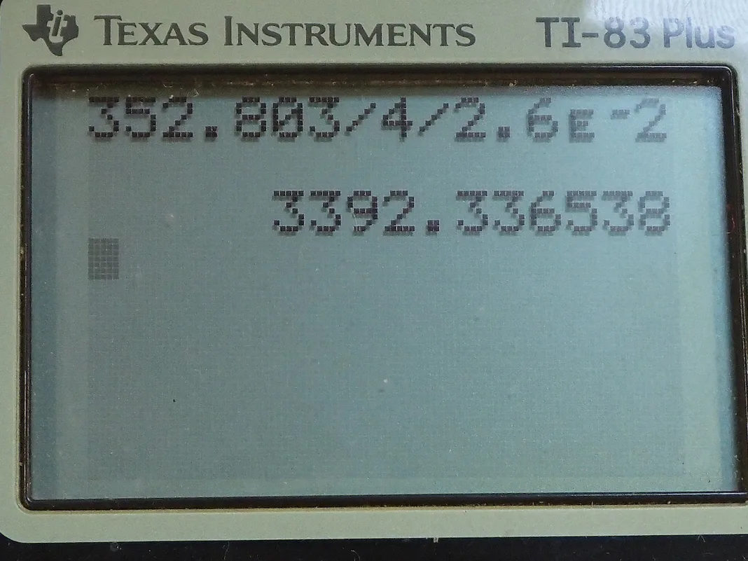 Calculator screenshot