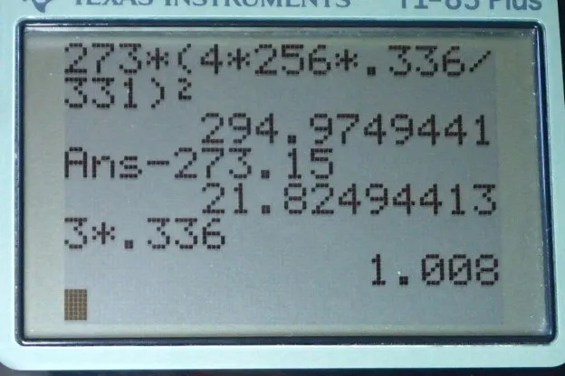 Calculator screenshot