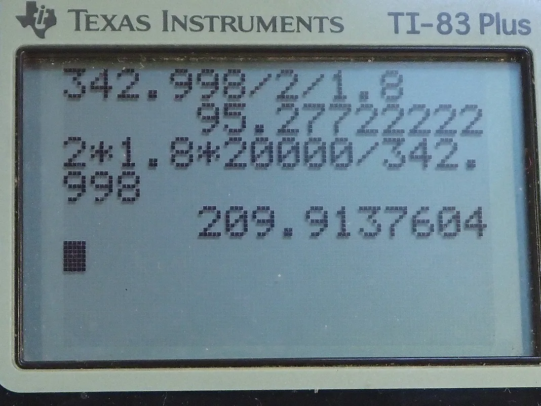 Calculator screenshot