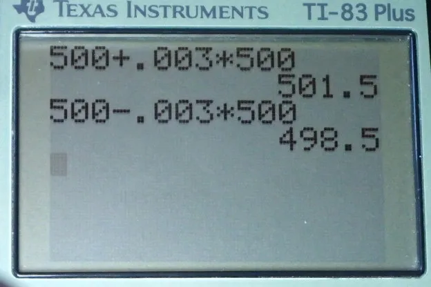 Calculator screenshot