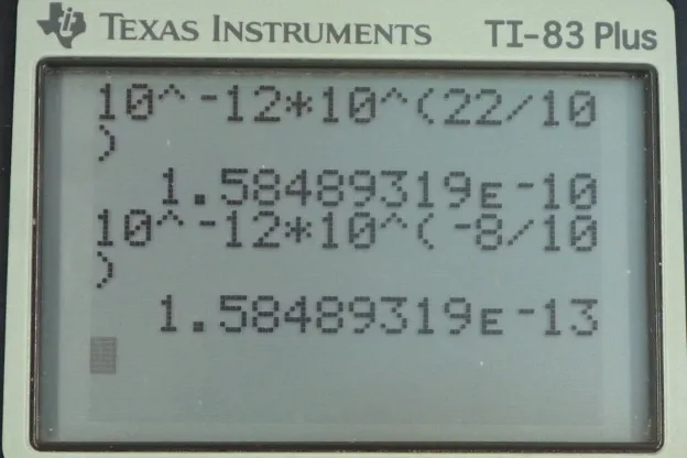 Calculator screenshot