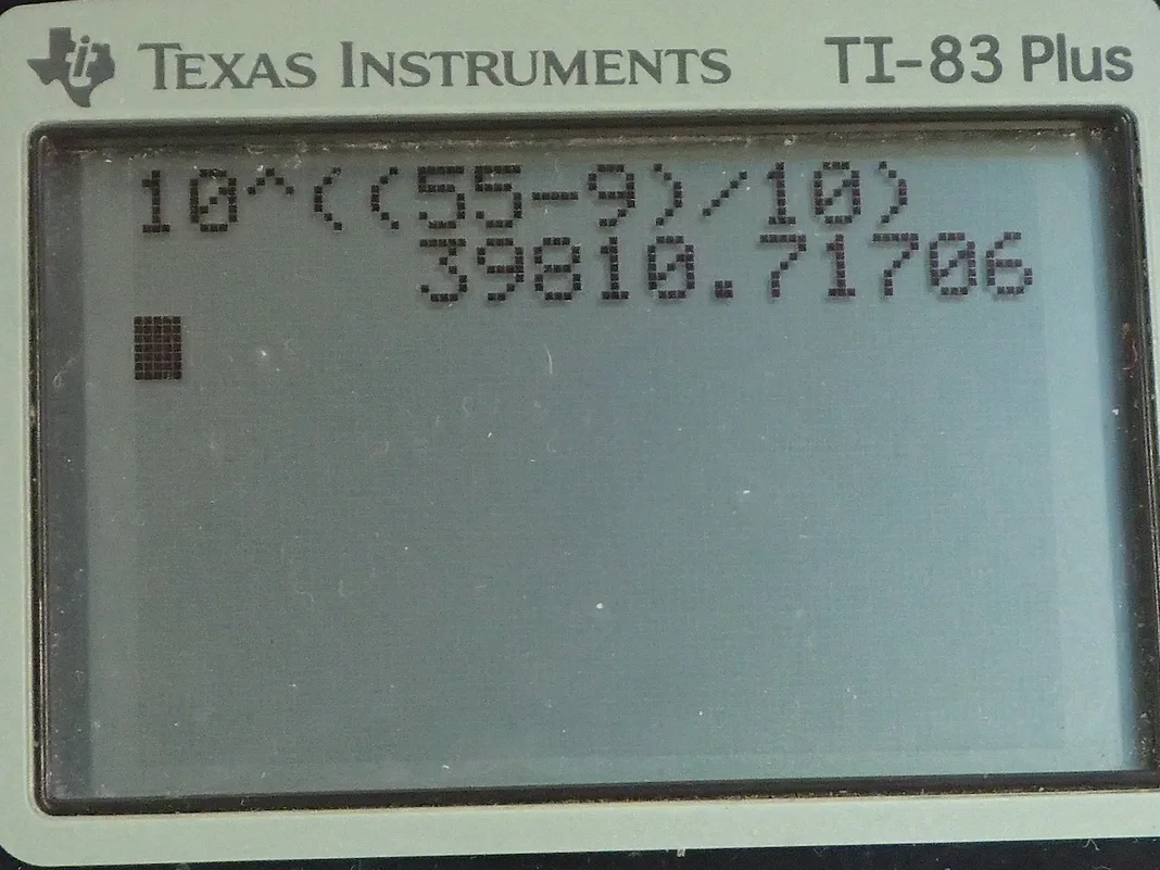 Calculator screenshot