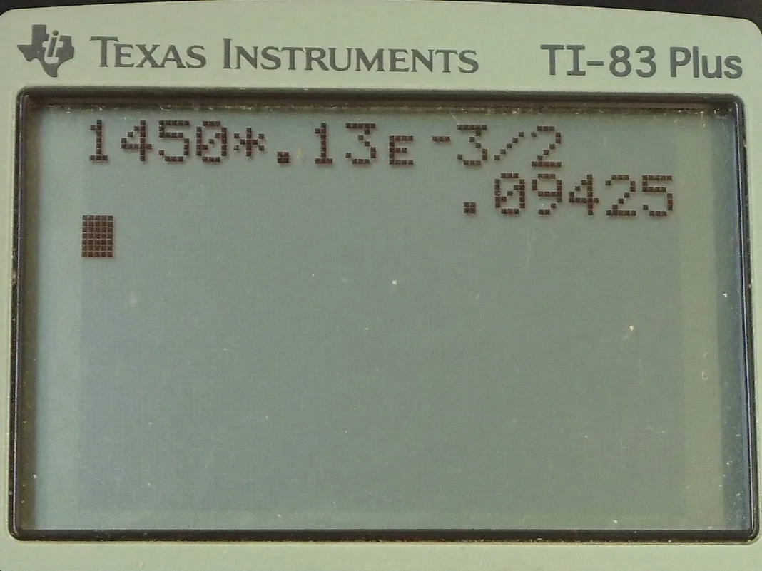 Calculator screenshot