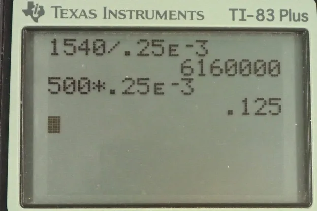 Calculator screenshot