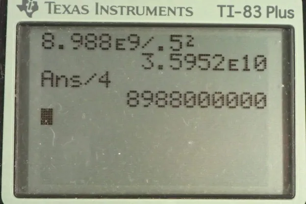 Calculator screenshot