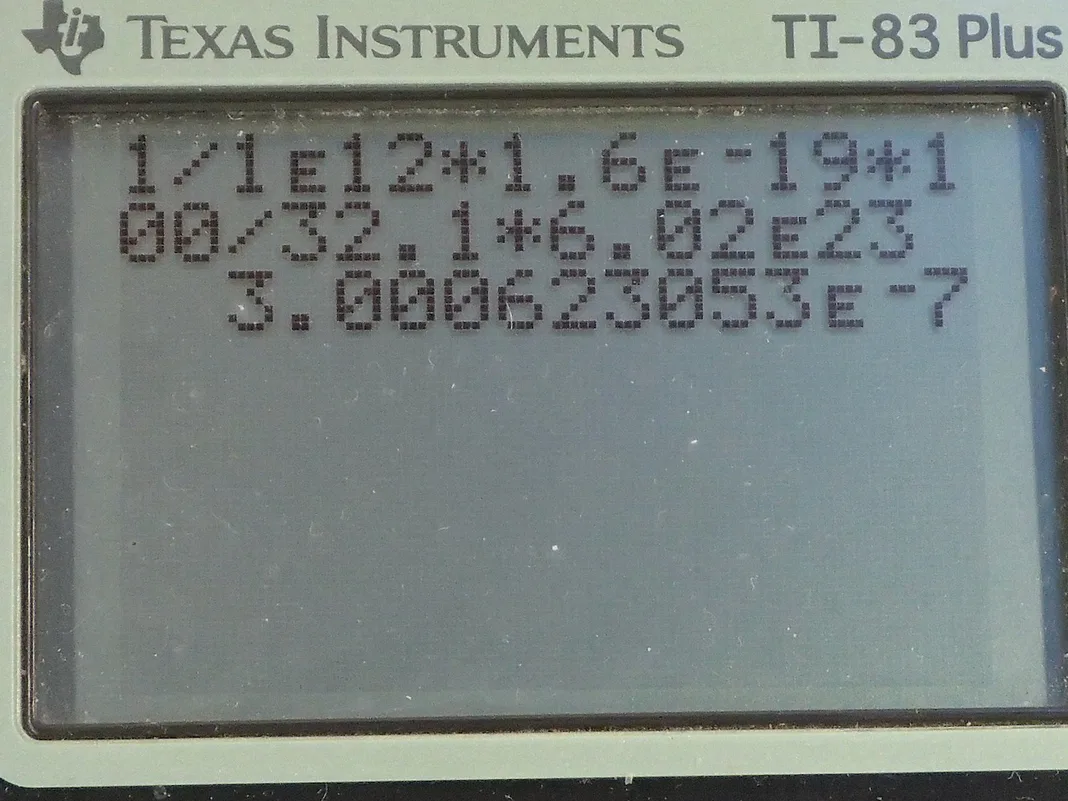 Calculator screenshot