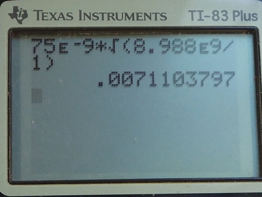 Calculator screenshot