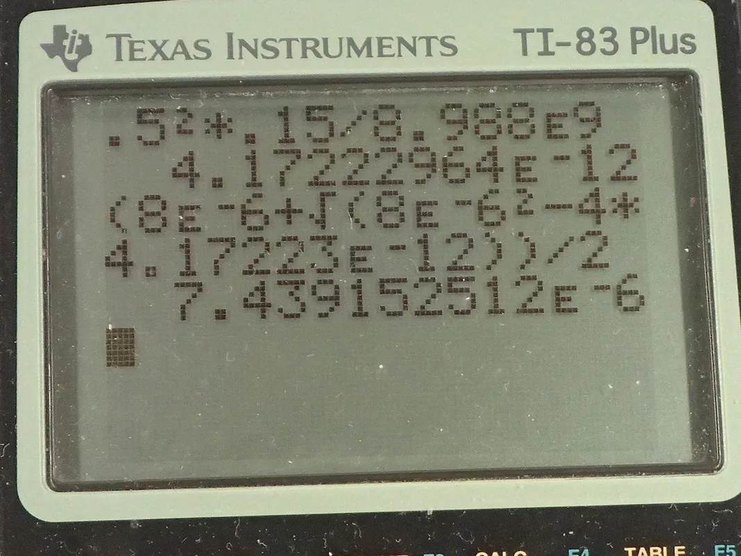 Calculator screenshot