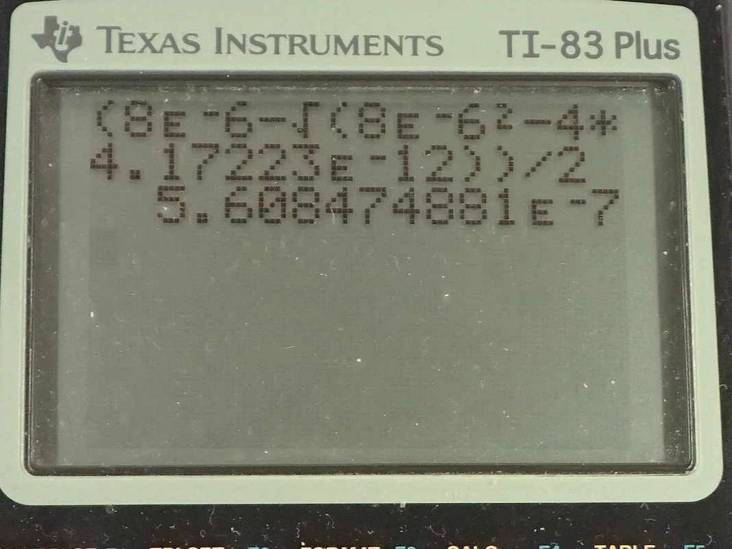 Calculator screenshot