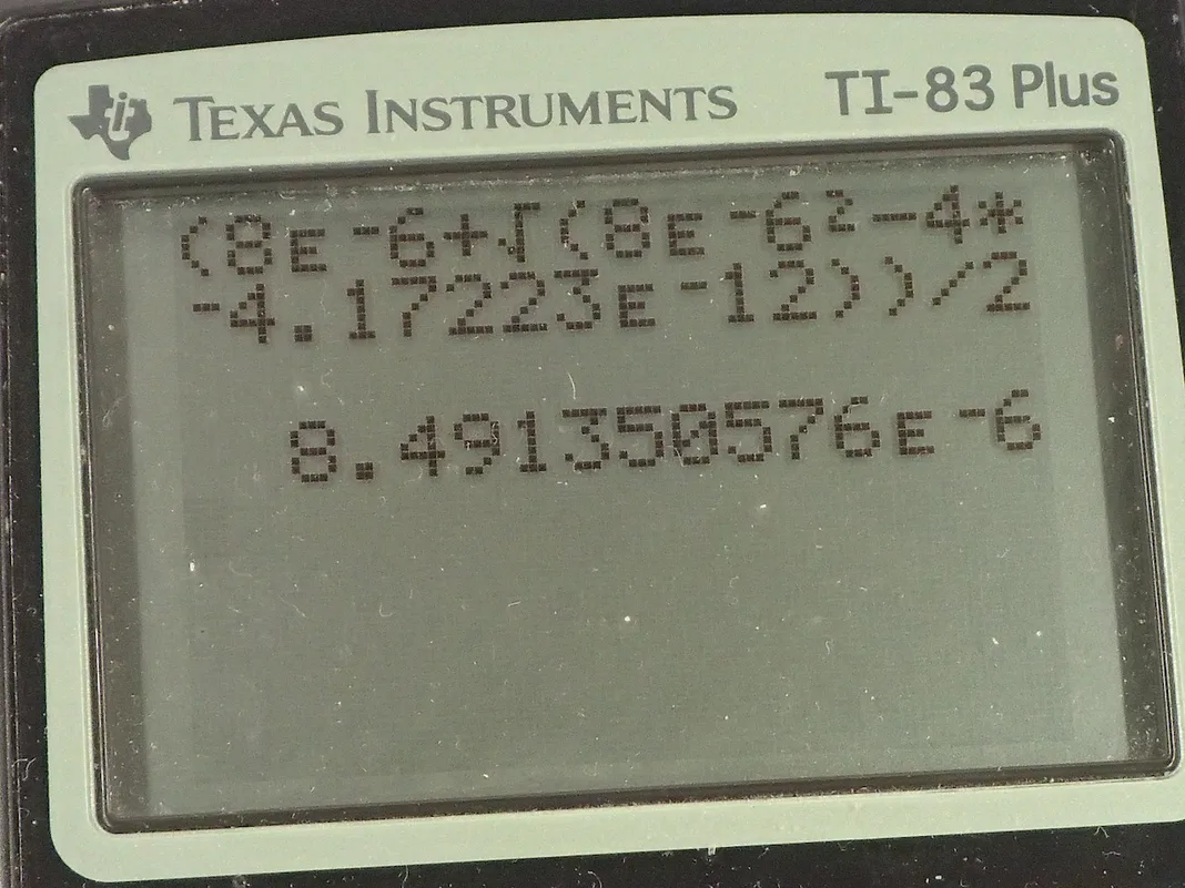Calculator screenshot