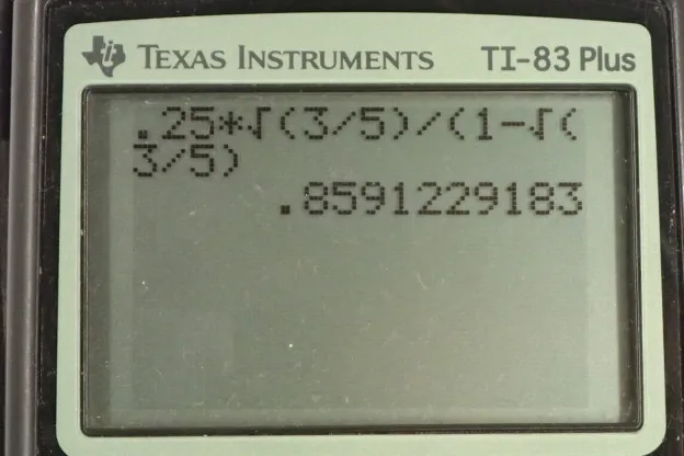 Calculator screenshot