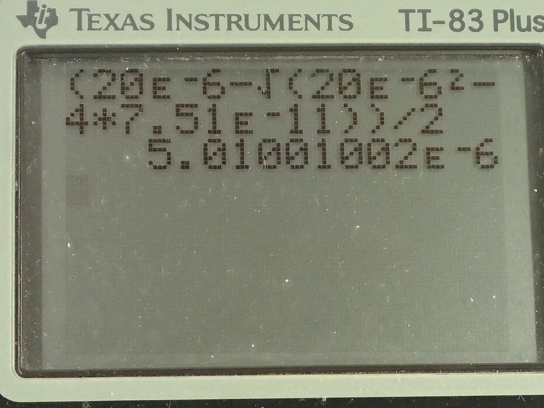 Calculator screenshot