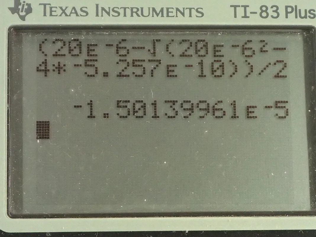 Calculator screenshot