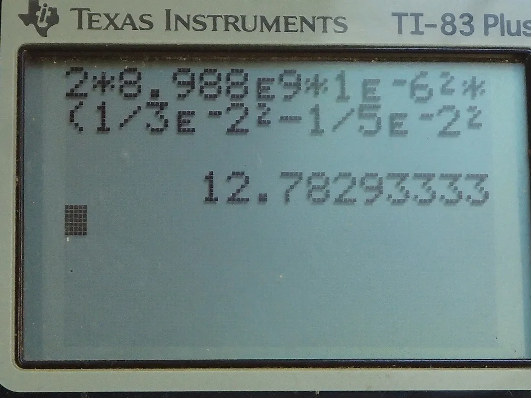 Calculator screenshot