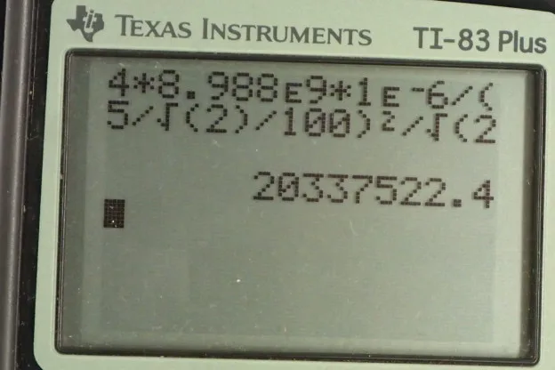 Calculator screenshot