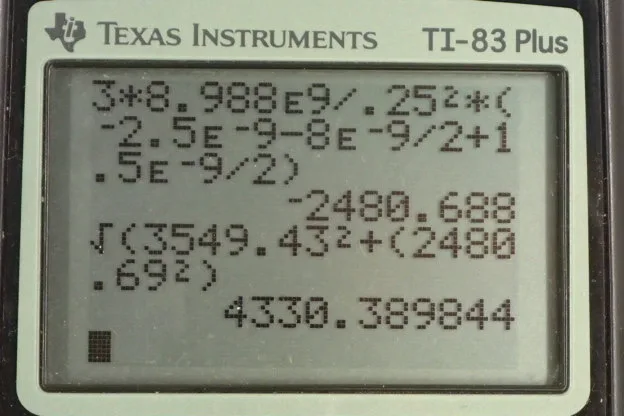 Calculator screenshot