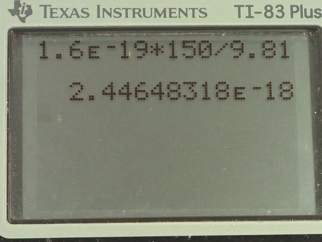 Calculator screenshot