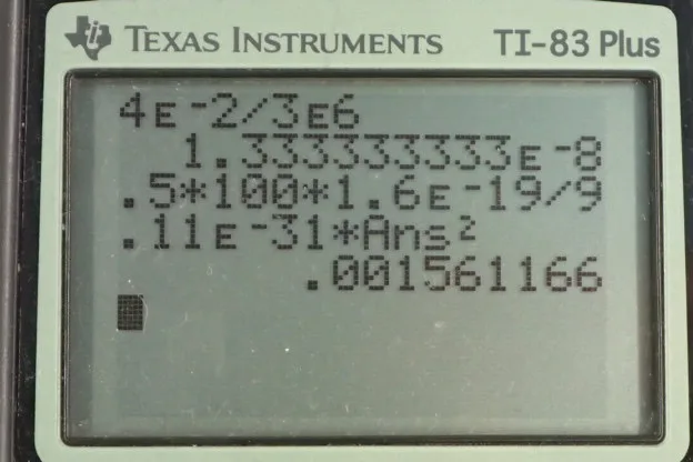Calculator screenshot