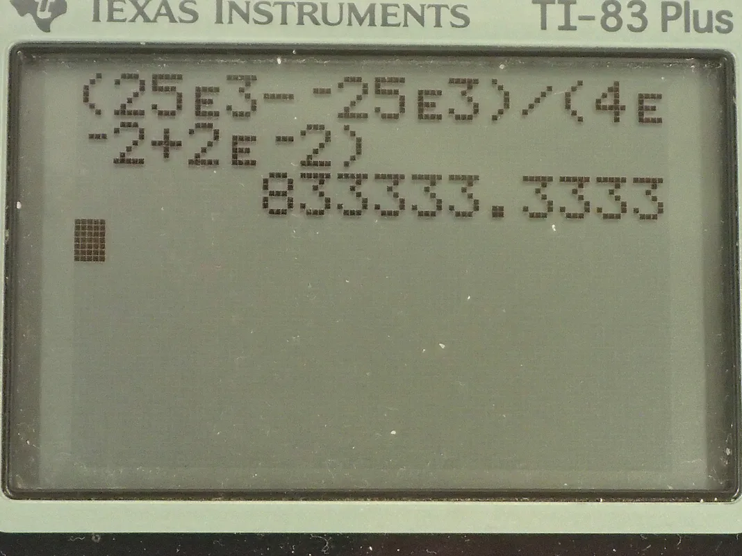 Calculator screenshot
