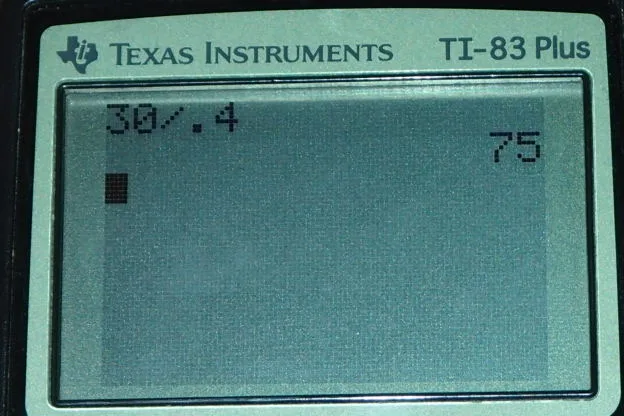 Calculator screenshot