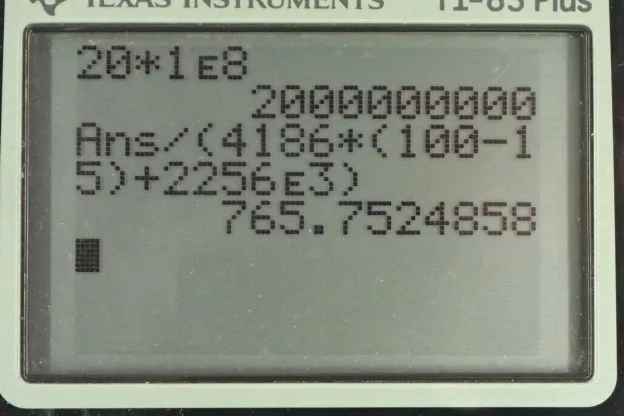 Calculator screenshot