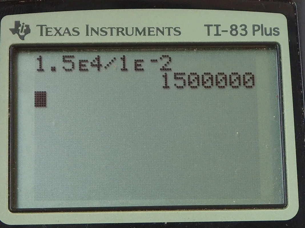 Calculator screenshot