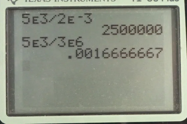 Calculator screenshot
