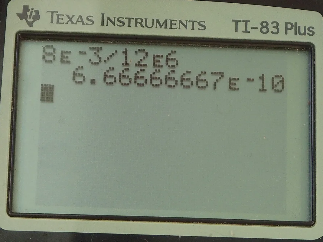 Calculator screenshot