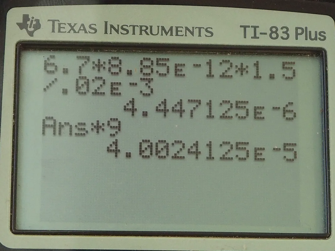 Calculator screenshot