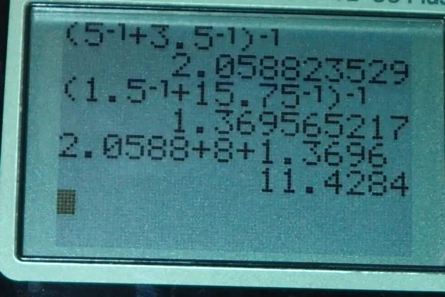 Calculator screenshot
