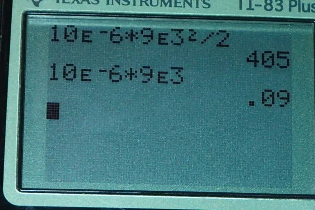 Calculator screenshot