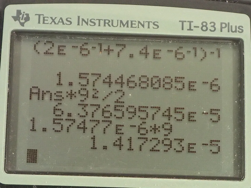 Calculator screenshot
