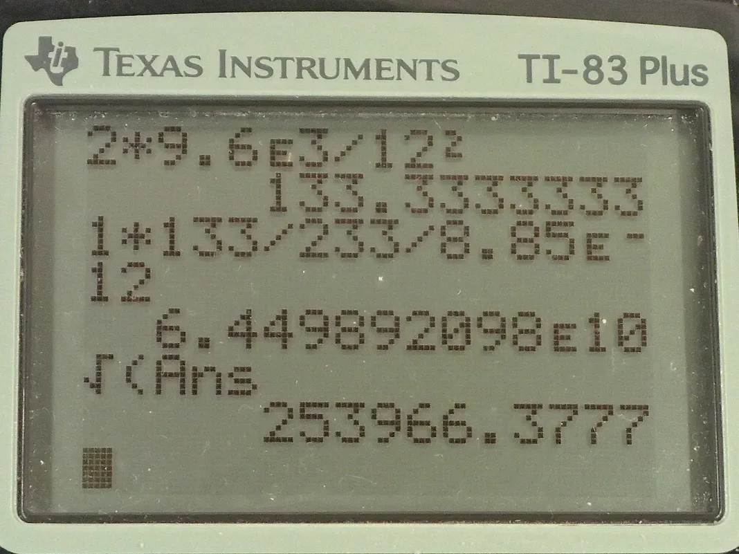 Calculator screenshot