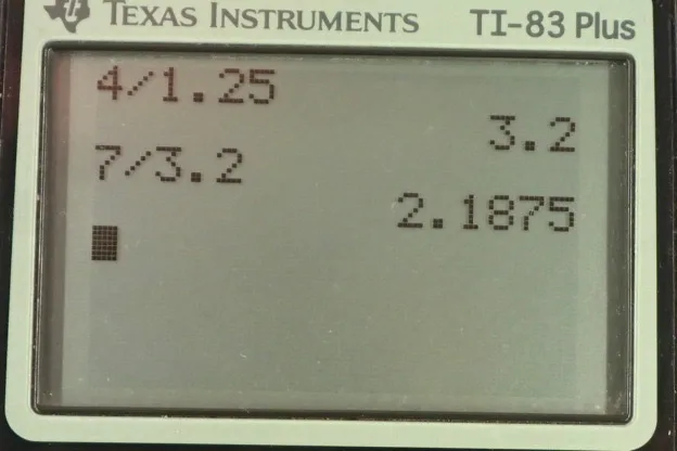 Calculator screenshot