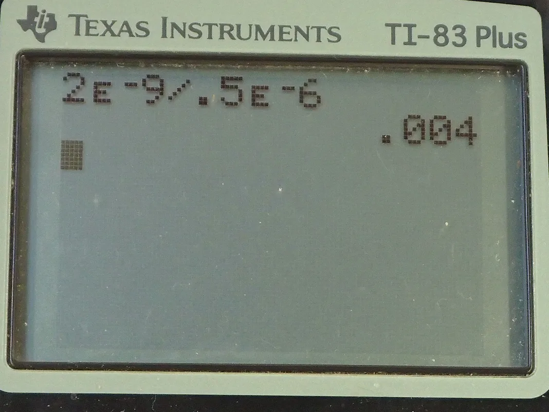 Calculator screenshot