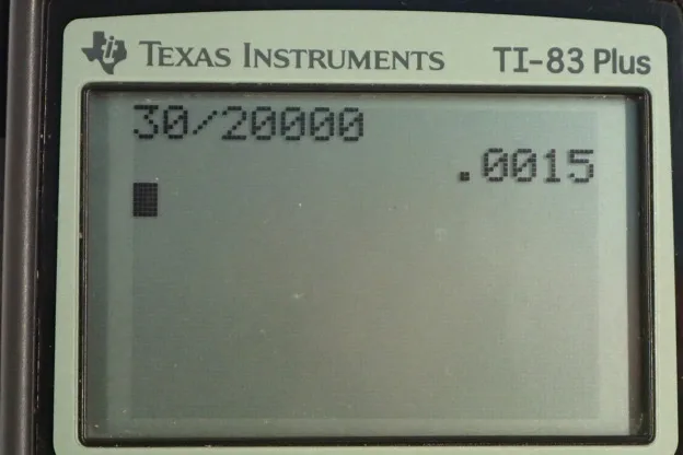 Calculator screenshot