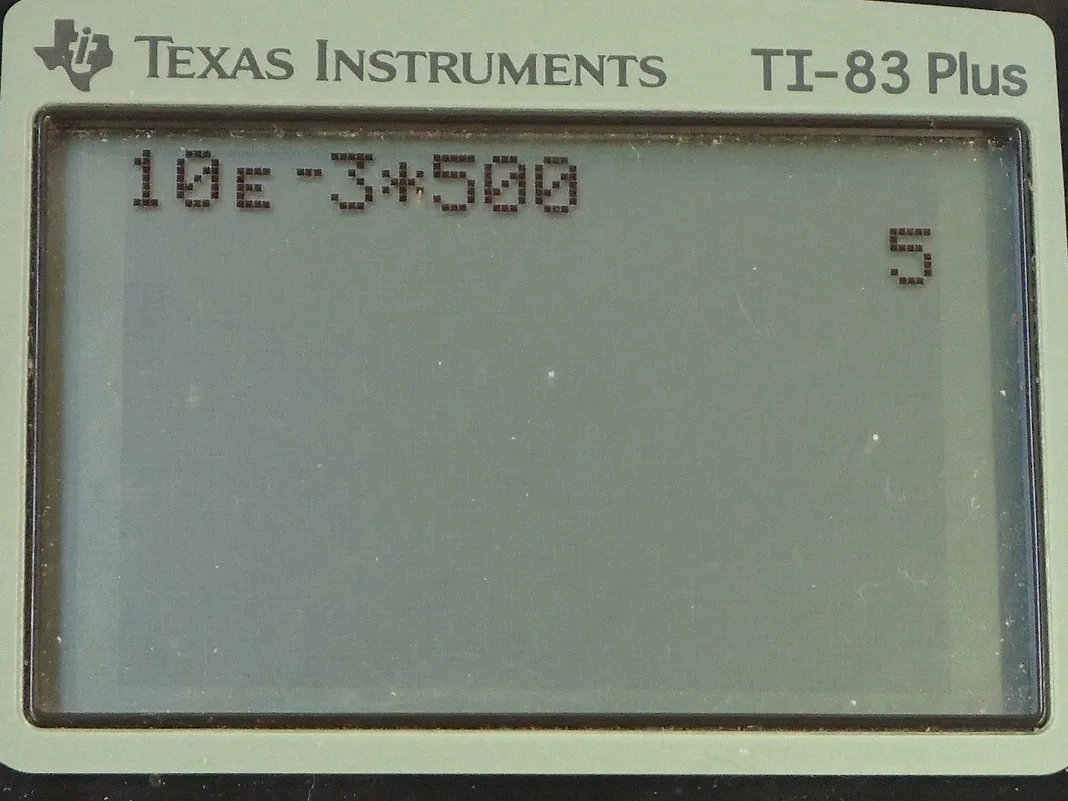 Calculator screenshot