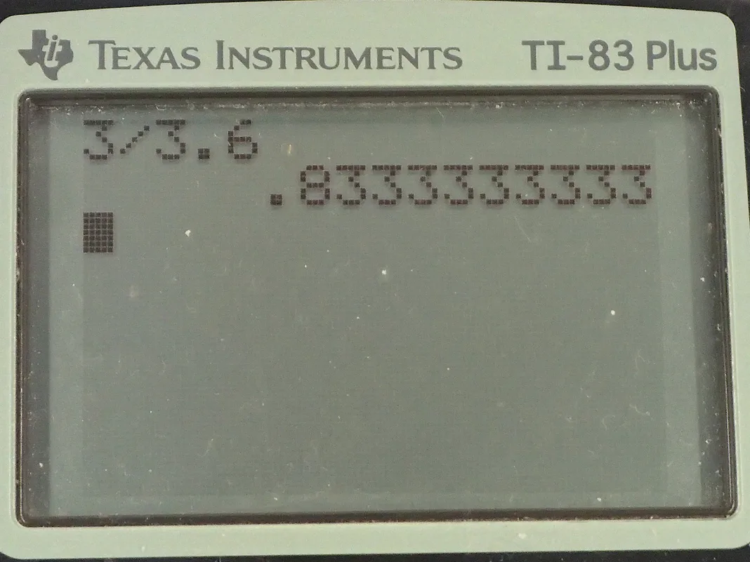 Calculator screenshot