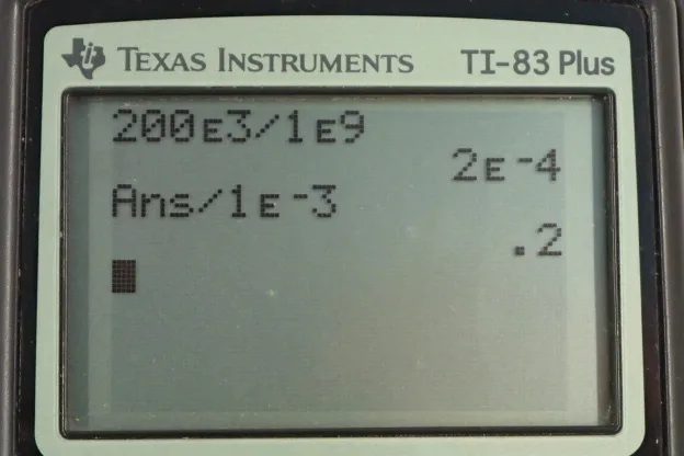 Calculator screenshot