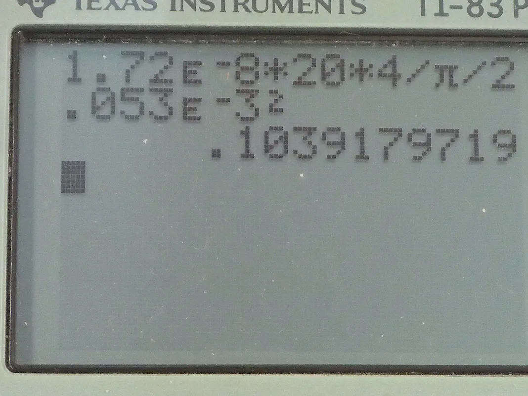 Calculator screenshot