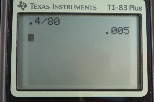 Calculator screenshot