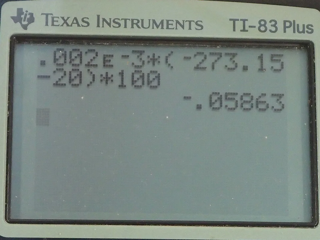 Calculator screenshot