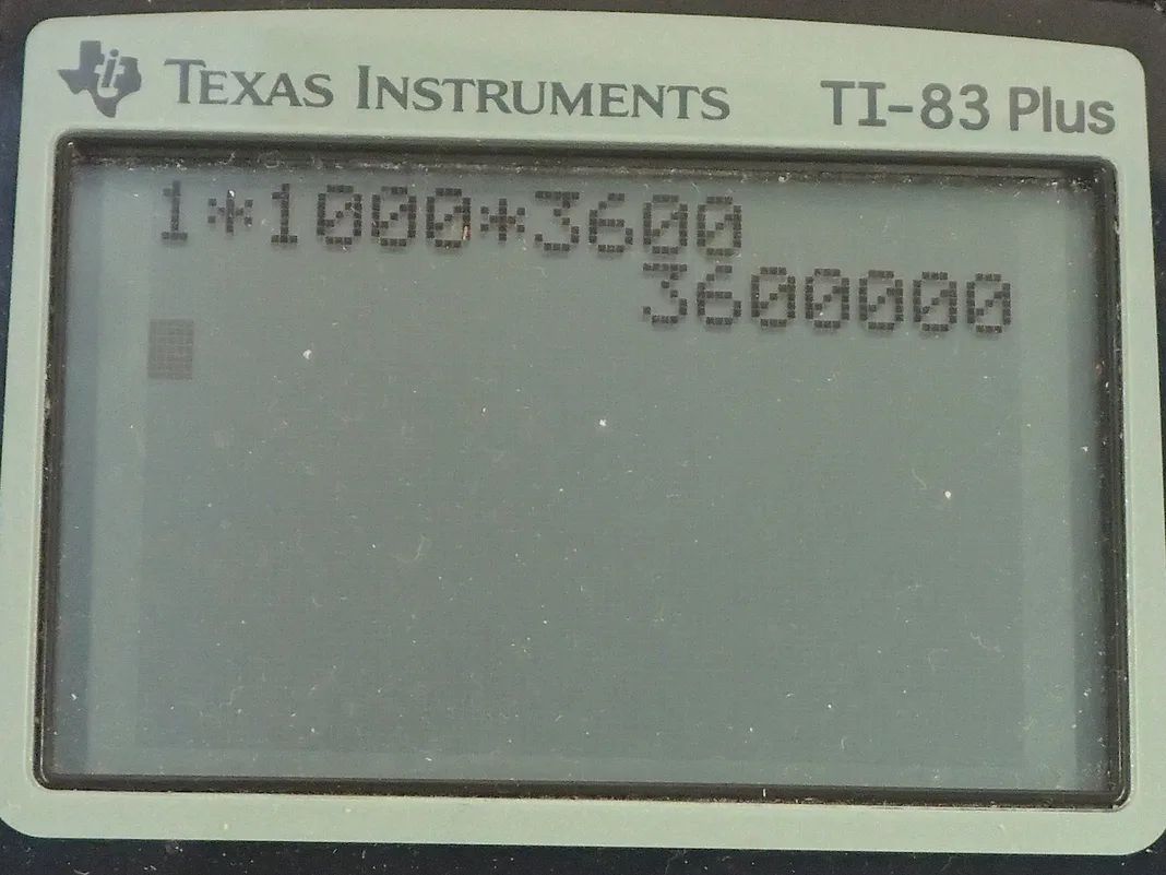 Calculator screenshot