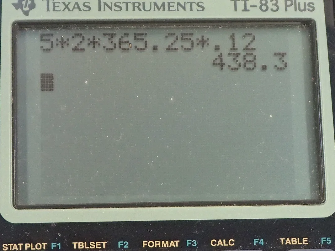 Calculator screenshot