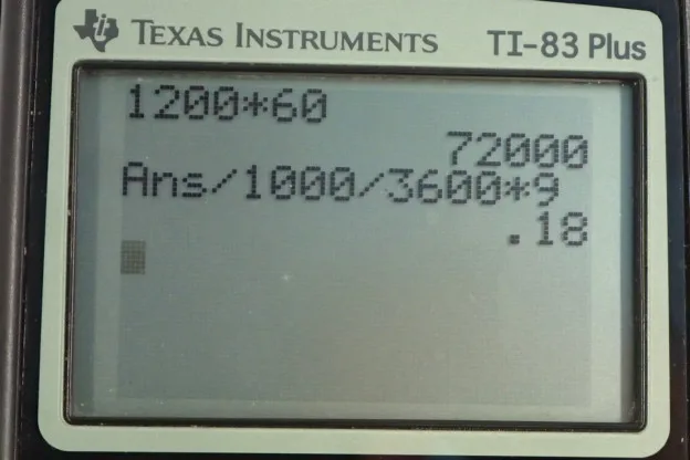 Calculator screenshot