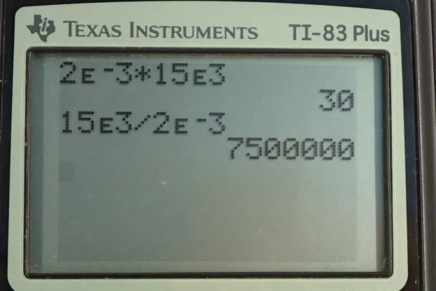 Calculator screenshot