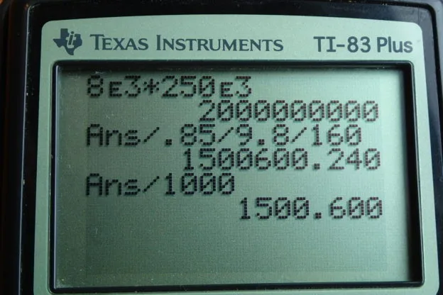 Calculator screenshot