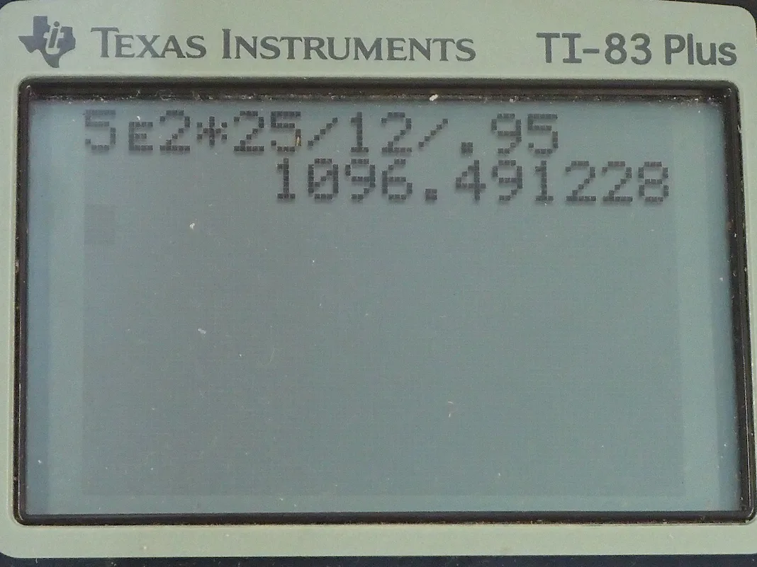 Calculator screenshot