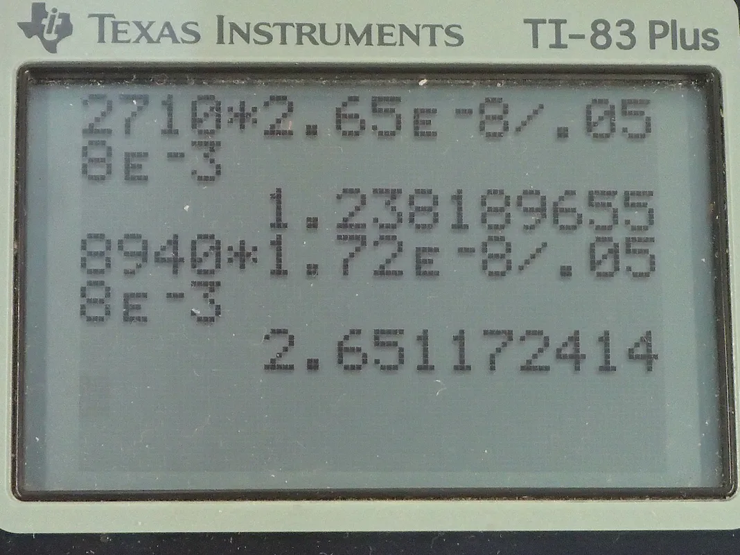 Calculator screenshot